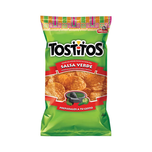 Tostitos Salsa Verde Chips 2.625oz (BB 11 Feb 2025)