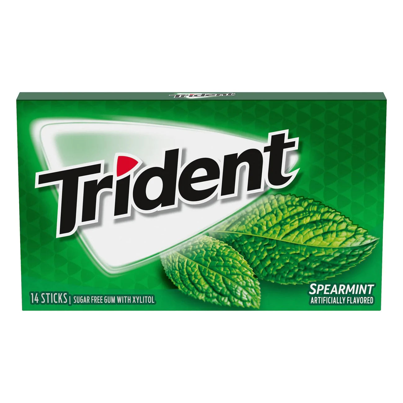 Trident Spearmint Sugar Free Gum 14-Stick Pack
