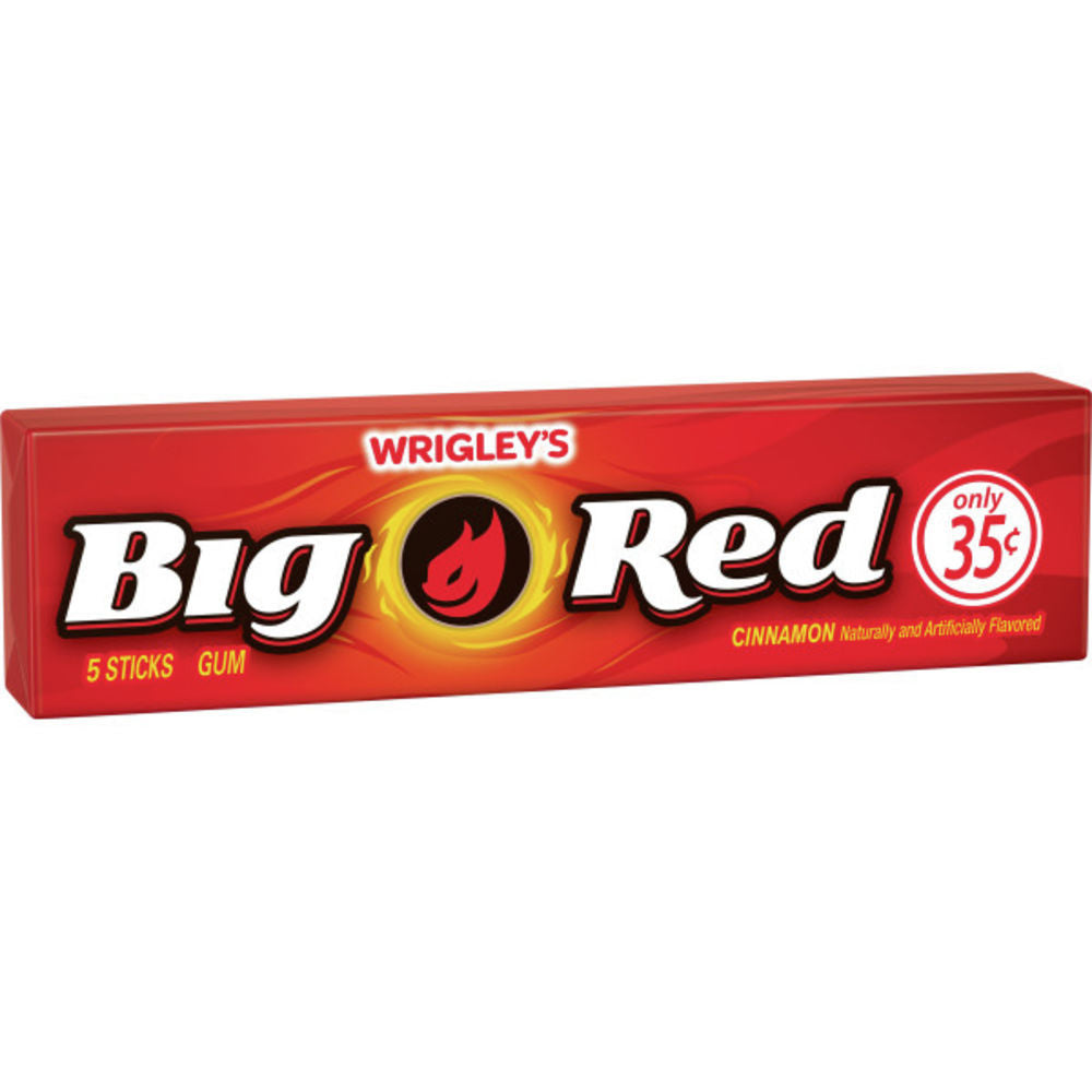 Wrigley's Gum - Big Red 5-Stick Pack (BB 7 Apr 2024)