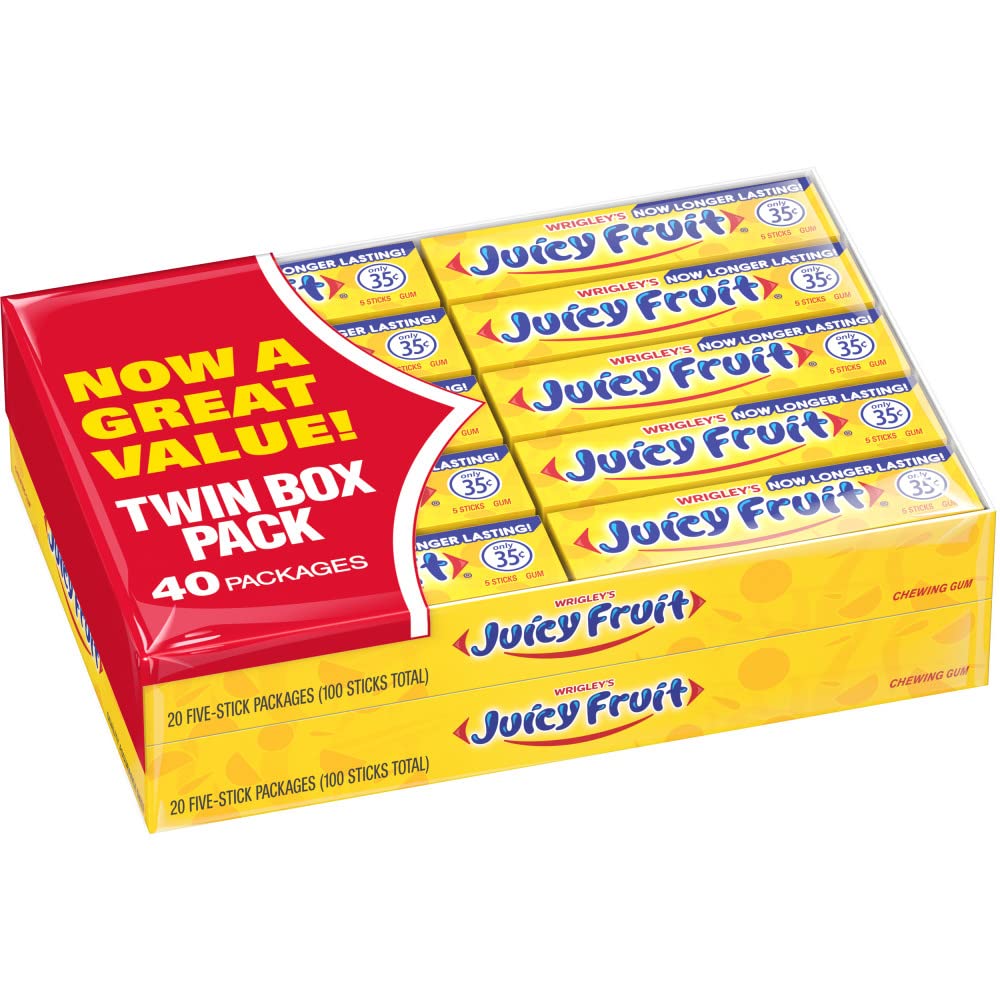 Wrigley's Gum - Juicy Fruit BULK Pack
