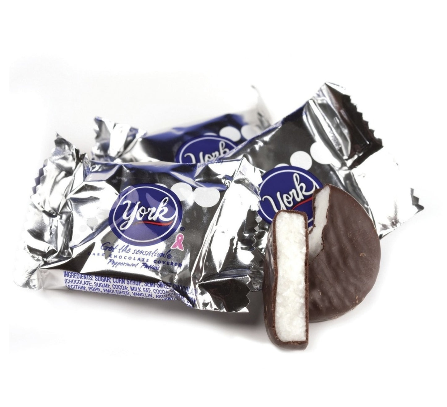 York Peppermint Patties - 8 Individually Wrapped Mini Patties for $4.00