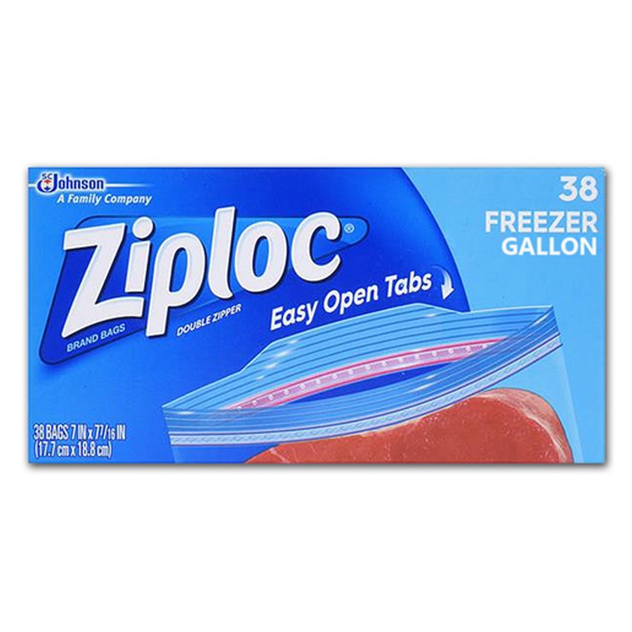 Ziploc Gallon Freezer - 38 bags
